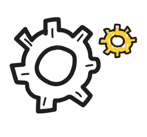 background icon of settings