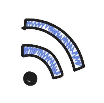 background icon of wifi
